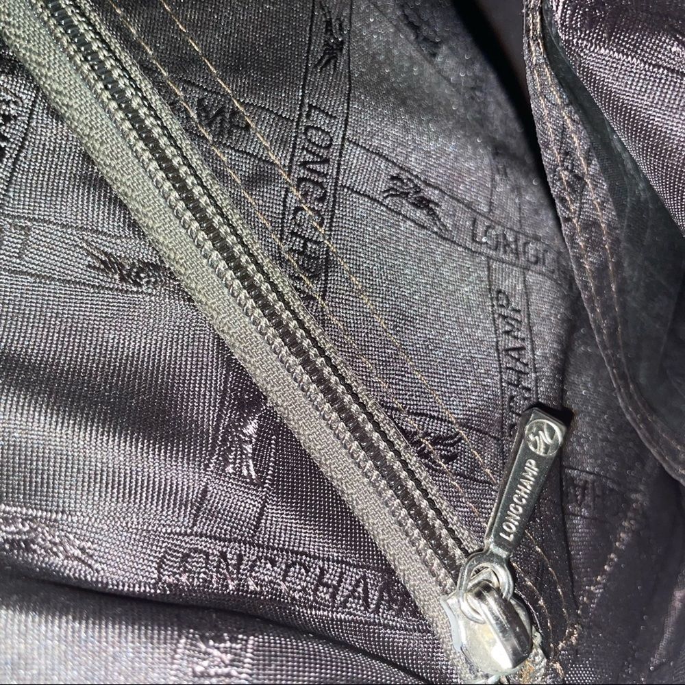 Longchamp Brown Leather Tote Bag - Picture 11 of 16